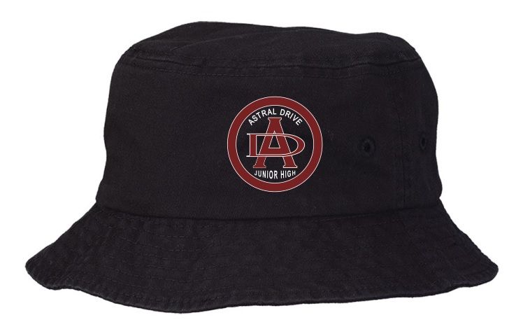 Astral Drive Junior High - Black Astral Drive Logo Bucket Hat