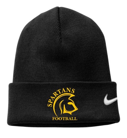 DHS - Black Spartans Football Nike Beanie