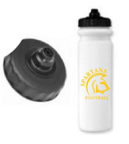 DHS - Spartans Football Pro Squeeze Water Bottle (Sport Gold Logo)
