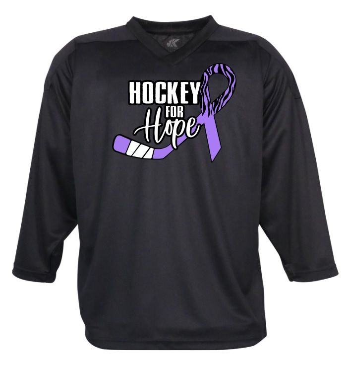 Hockey for Hope - Black Hockey for Hope Practice Jersey