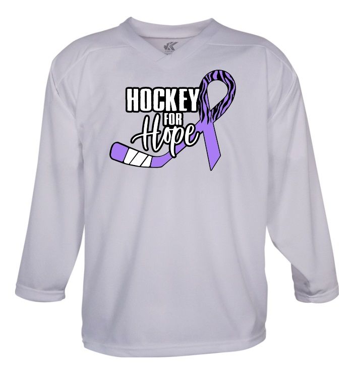 Hockey for Hope - White Hockey for Hope Practice Jersey