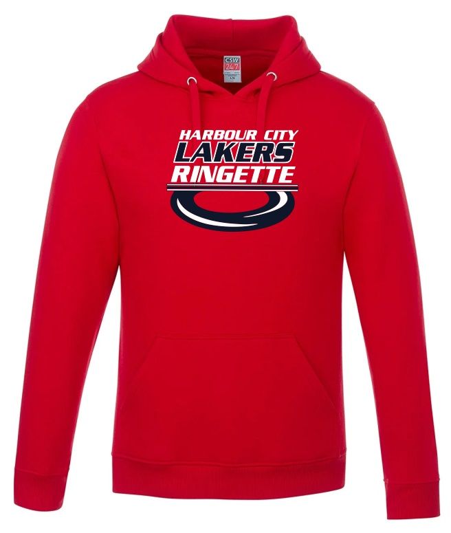 HCL - Red Vault Harbour City Lakers Ring Hoodie (Full Chest)