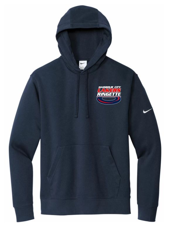 HCL - Navy Nike Harbour City Lakers Ring Hoodie (Left Chest)