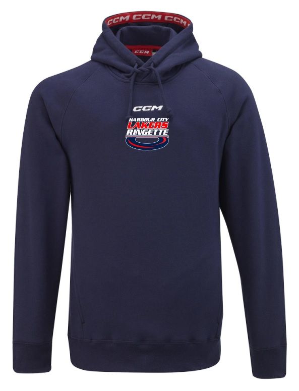 HCL - Navy CCM Harbour City Lakers Ring Team Hoodie (Small Centered Logo)