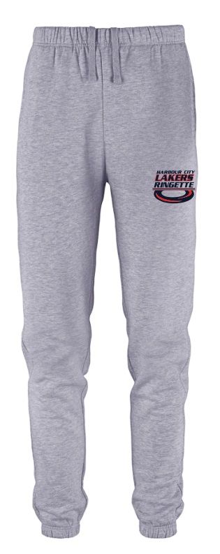 HCL - Heather Grey Harbour City Lakers Ring Dash Sweatpants with Pockets