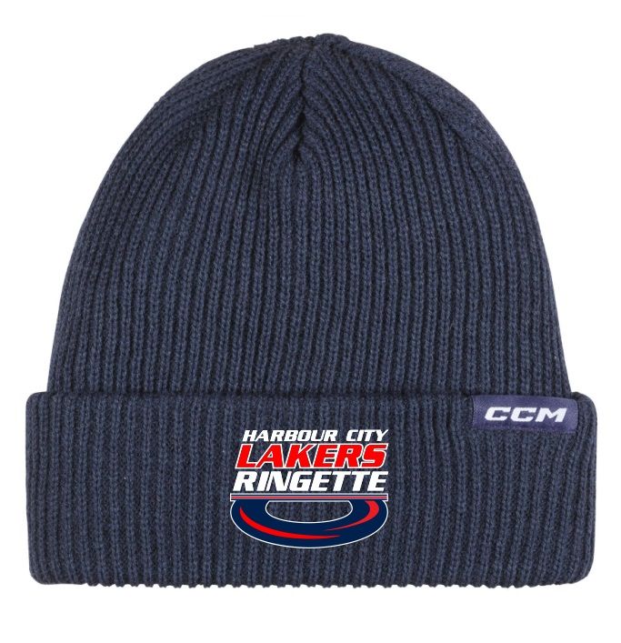 HCL - Navy CCM Harbour City Lakers Ring Team Cuffed Beanie
