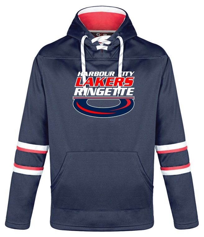 HCL - Harbour City Lakers Ring Hockey Laces Hoodie (Full Chest)