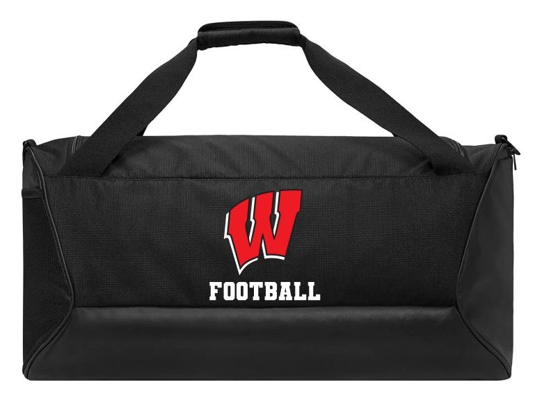 Halifax West High School - Black W Football Nike Duffel Bag