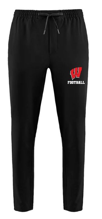 Halifax West High School - Black W Football Athleisure Pants