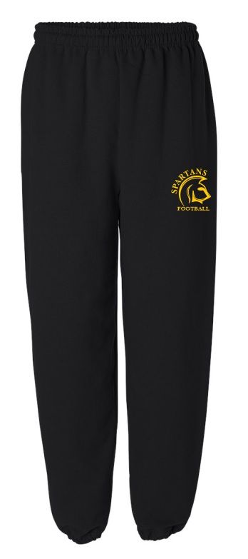 DHS - Black Spartans Football Sweatpants
