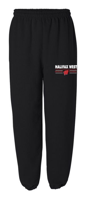 Halifax West High School - Black Halifax West Football Sweatpants