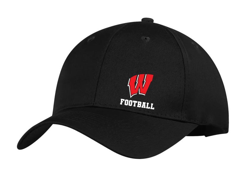 Halifax West High School -  Black W Football Cap