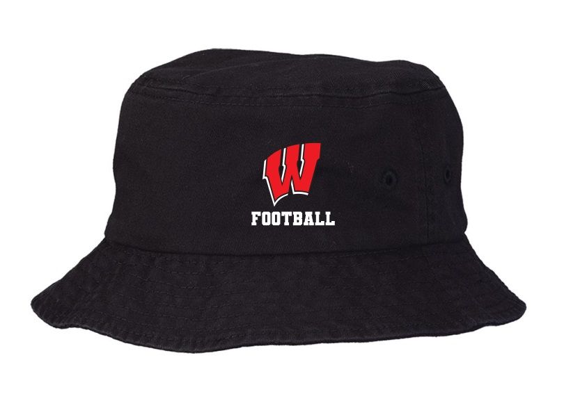 Halifax West High School - Black W Football Bucket Hat