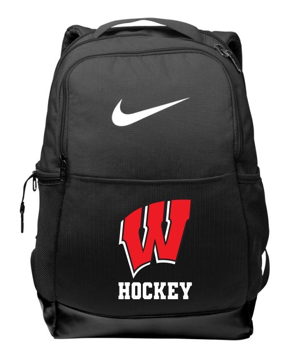 Halifax West High School - Black W Hockey Nike Backpack