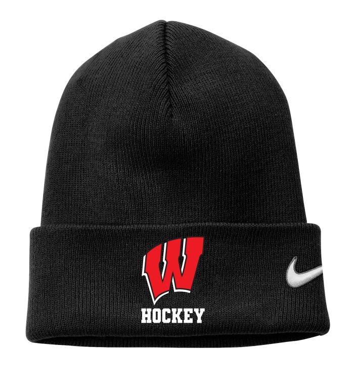 Halifax West High School - Black W Hockey Nike Beanie