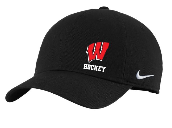 Halifax West High School - Black W Hockey Nike Cap