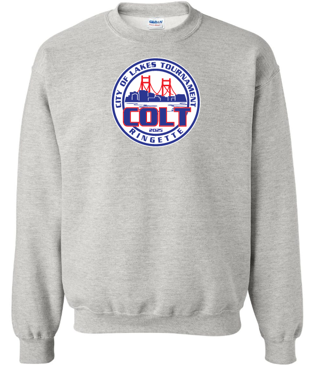 HCL - Sport Grey COLT Crewneck Sweatshirt (Full Chest)