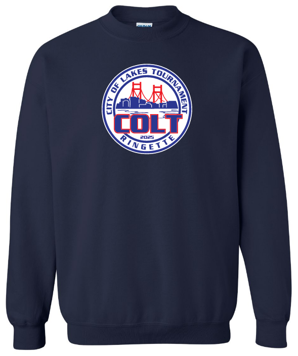 HCL -  Navy COLT Crewneck Sweatshirt (Full Chest)