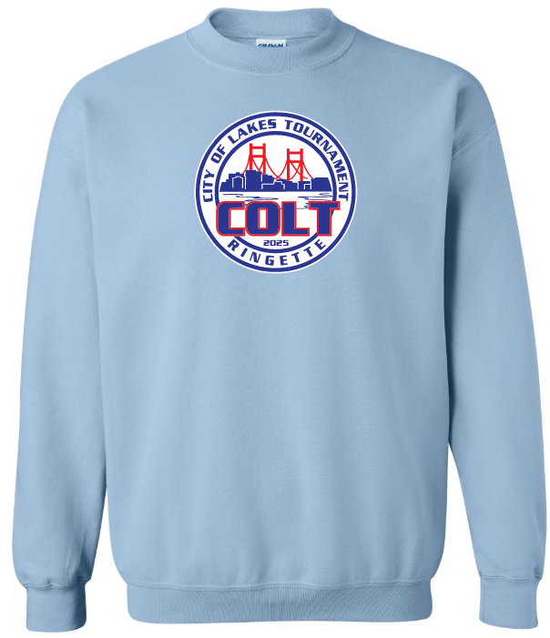 HCL -  Light Blue COLT Crewneck Sweatshirt (Full Chest)