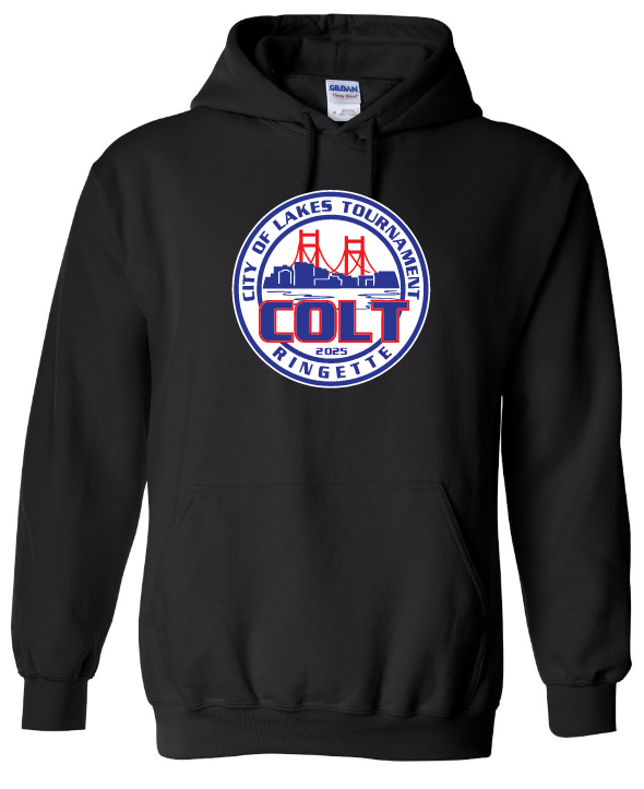 HCL - Black COLT Hoodie (Full Chest)