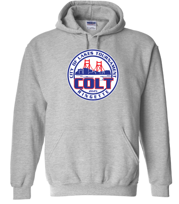 HCL - Sport Grey COLT Hoodie (Full Chest)
