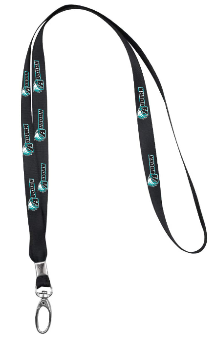 Auburn High - Black &quot;Auburn&quot; Lanyard