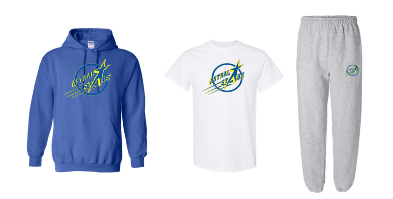 Astral Drive Elementary School - Astral Drive Elementary Logo Bundle (Hoodie, Cotton T-Shirt &amp; Sweatpants)