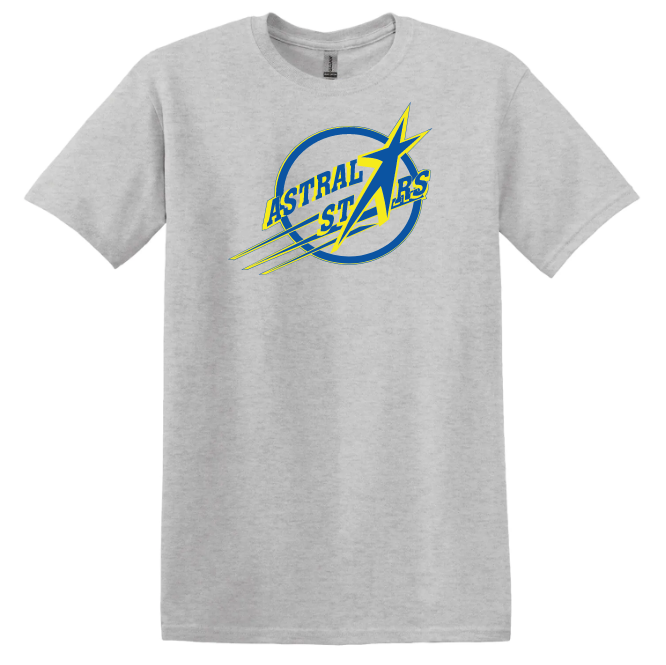 Astral Drive Elementary School - Sport Grey Astral Drive Elementary Logo T-Shirt (Full Chest Logo)