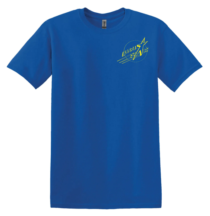 Astral Drive Elementary School - Royal Blue Astral Drive Elementary Logo T-Shirt (Left Chest Logo)