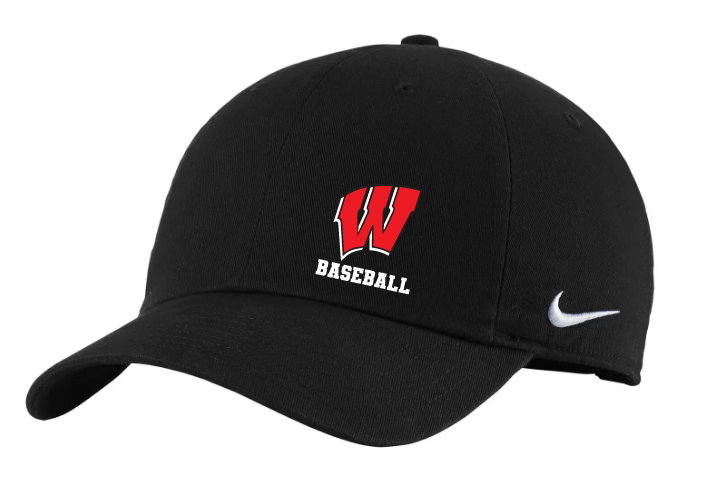 Halifax West High School - Black W Baseball Nike Cap