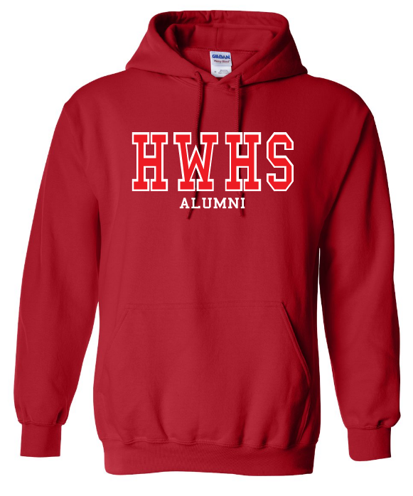 Halifax West High School  -  Red HWHS Alumni Hoodie