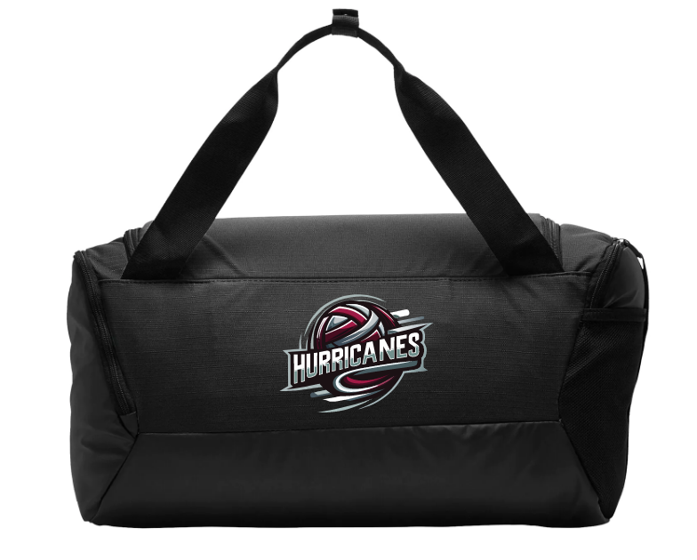 Corridor Volleyball Club - Black East Hants Hurricanes Logo Nike Duffel Bag