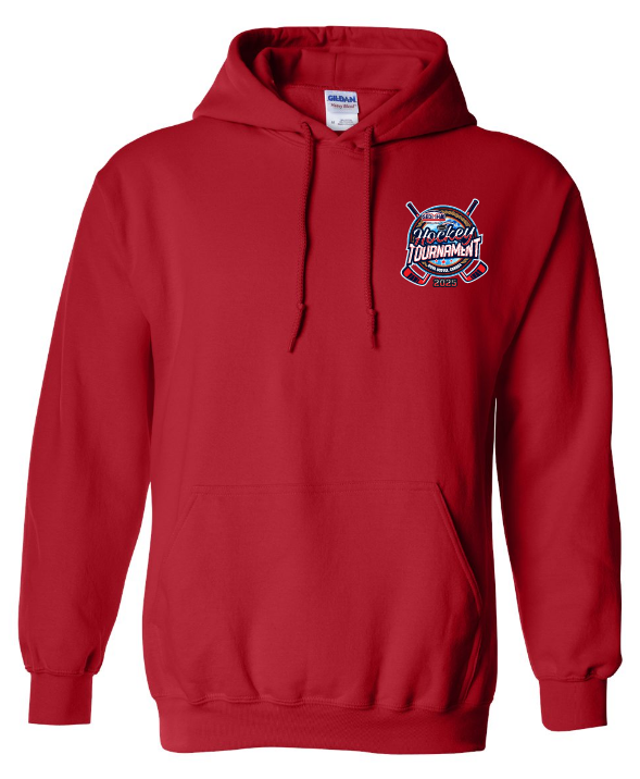 SEDMHA Minor Hockey Tournament - Red SEDMHA 2025 Hoodie (Left Chest)