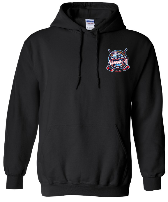 SEDMHA Minor Hockey Tournament - Black SEDMHA 2025 Hoodie (Left Chest)