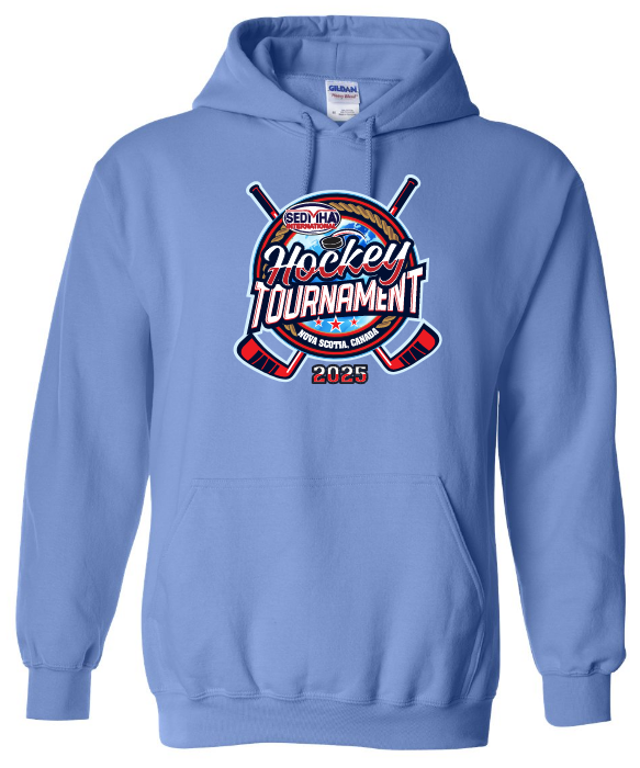 SEDMHA Minor Hockey Tournament - Carolina Blue SEDMHA 2025 Hoodie (Full Chest)