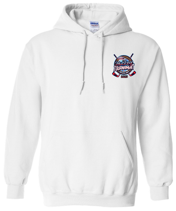 SEDMHA Minor Hockey Tournament - White SEDMHA 2025 Hoodie (Left Chest)