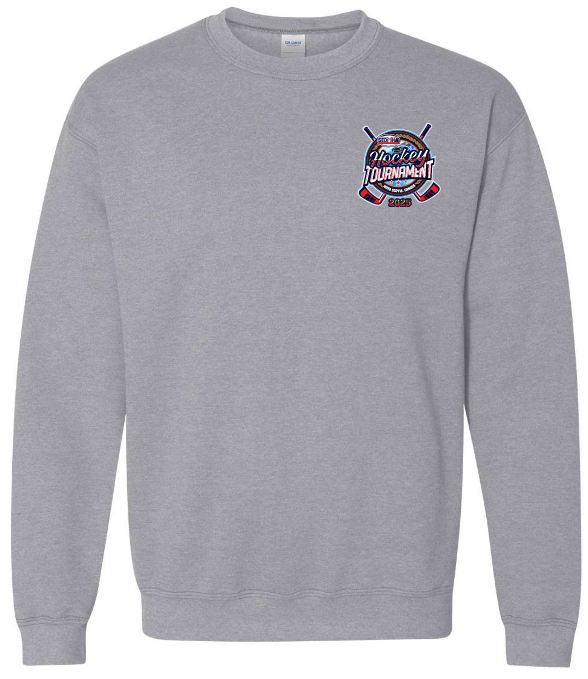 SEDMHA Minor Hockey Tournament - Sport Grey SEDMHA 2025 Crewneck Sweatshirt (Left Chest)