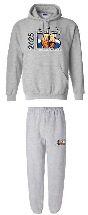 NS Gymnastics and Trampoline Provincial Championships 2025 - Sport Grey Sweatsuit Special (Hoodie &amp; Sweatpants)