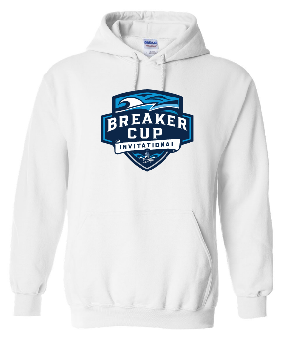Breakers Cup 2025 - White Breakers Cup Hoodie (Full Chest)