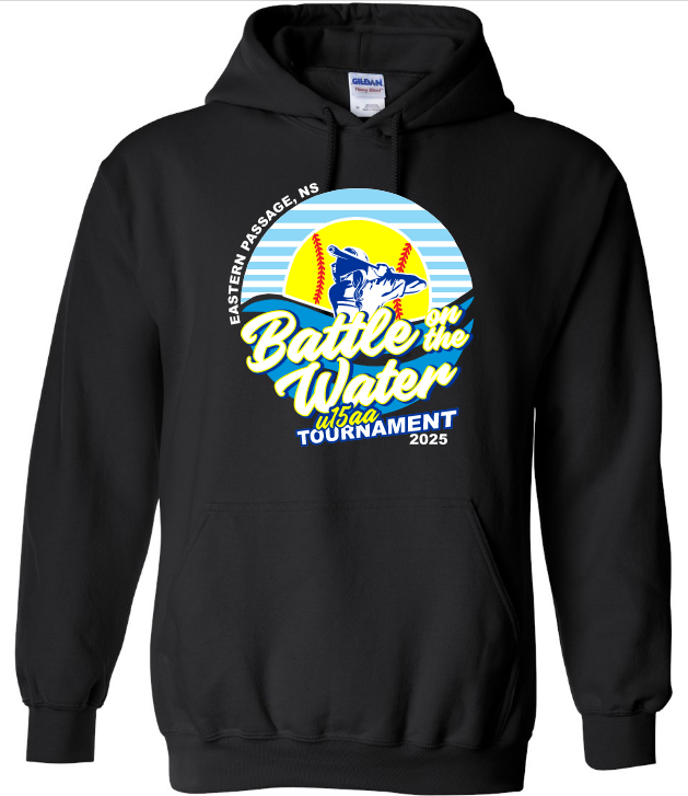 Battle on the Water Tournament - Black Hoodie (Full Chest)