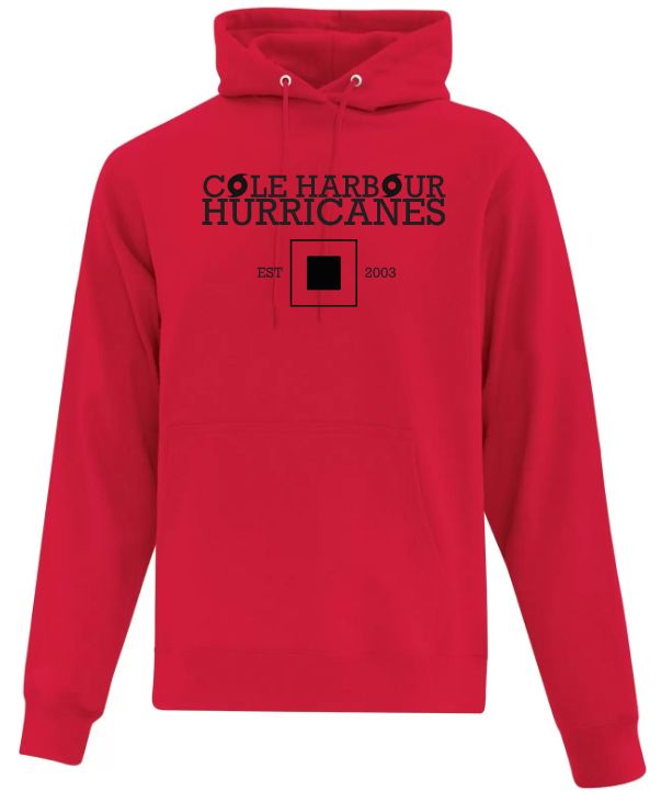 Cole Harbour Hurricanes - Red CHH Hoodie (Full Chest)