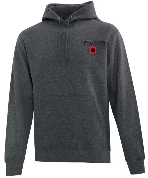 Cole Harbour Hurricanes - Dark Heather Grey CHH Hoodie (Left Chest)