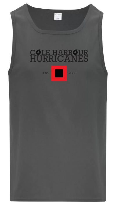 Cole Harbour Hurricanes - Coal Grey CHH Tank (Full Chest)