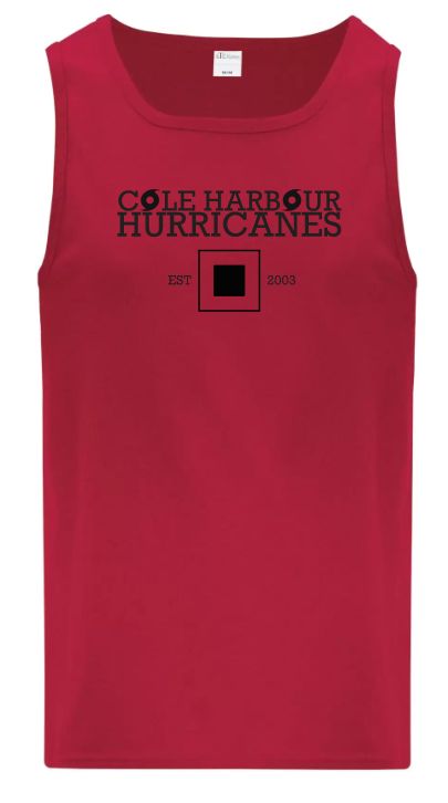 Cole Harbour Hurricanes - Red CHH Tank (Full Chest)