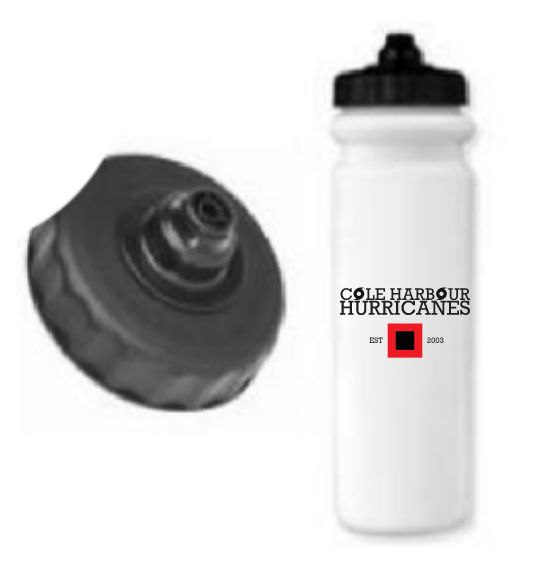Cole Harbour Hurricanes - Red CHH Pro Squeeze Water Bottle (Smaller Logo)