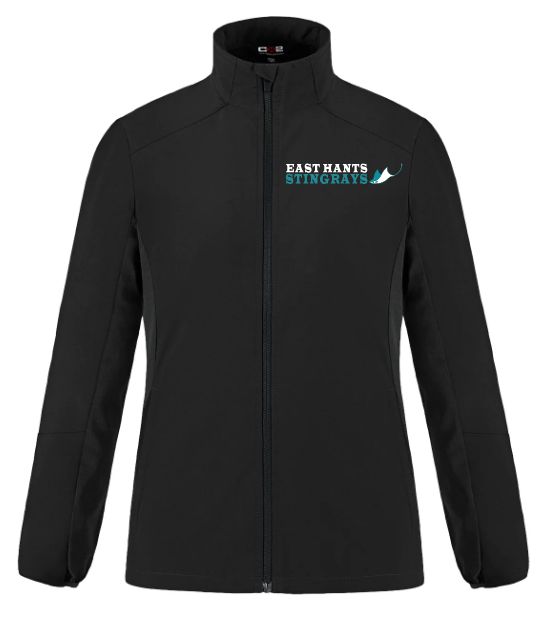 East Hants Stingrays - Black East Hants Stingrays Athleisure Jacket (Men&#39;s, Ladies &amp; Youth Sizes)