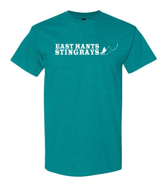 East Hants Stingrays  - Antique Jade East Hants Stingrays T-Shirt (Full Chest)