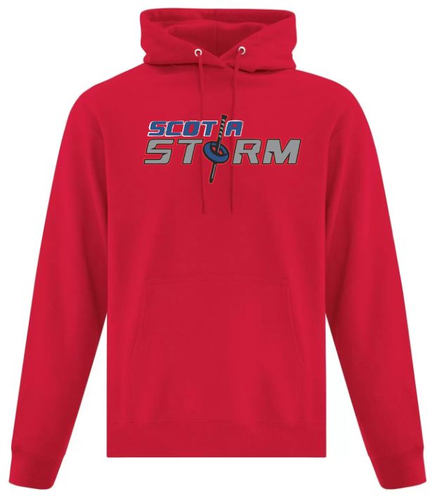 Scotia Storm Ringette - Red Scotia Storm Hoodie (Full Chest)