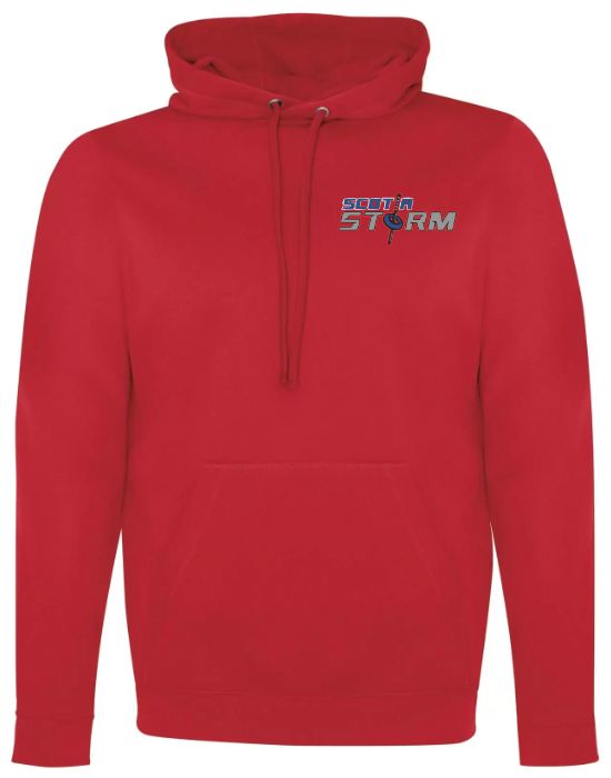 Scotia Storm Ringette - Red Game Day Scotia Storm Hoodie (Left Chest)