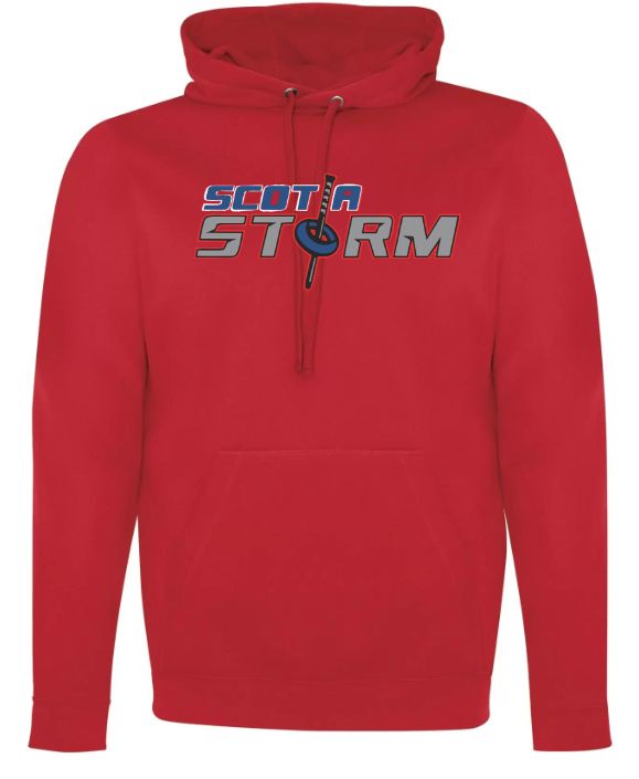 Scotia Storm Ringette - Red Game Day Scotia Storm Hoodie (Full Chest)